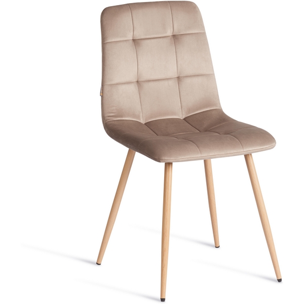 

Стул CHILLY (mod. JSC-220) Tetchair (Велюр,Металл /Бежевый) арт.24349, 24349