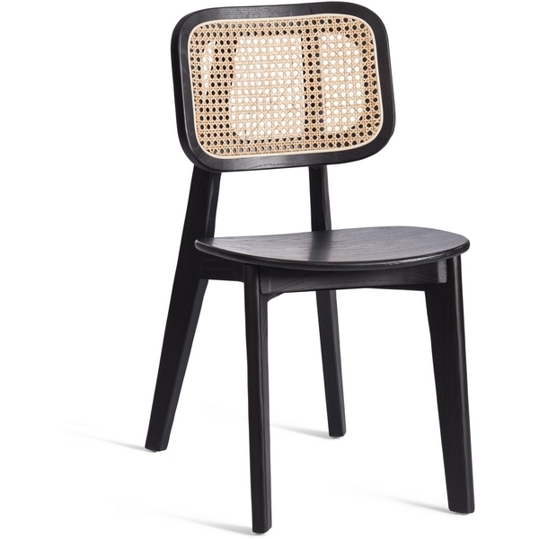 

Стул ODIN Tetchair (Дерево вяз,Ротанг/Черный) арт.24414, 24414