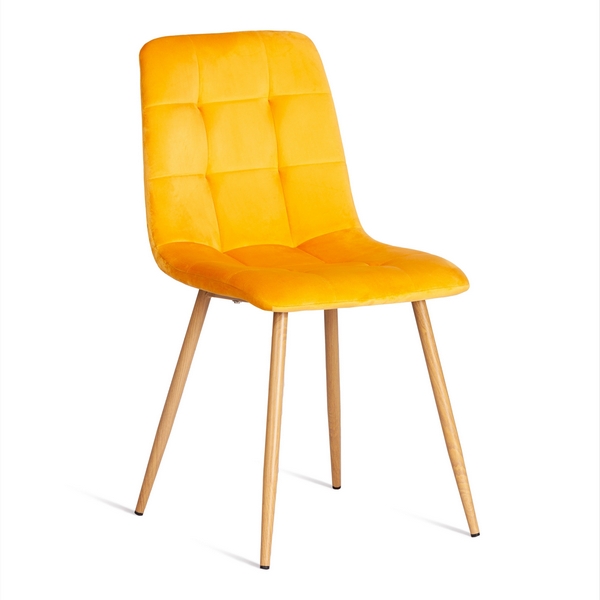 

Стул CHILLY (mod. 7094-1) / 2 шт. в упаковке Tetchair (Вельвет,Металл/Желтый) арт.24445, 24445