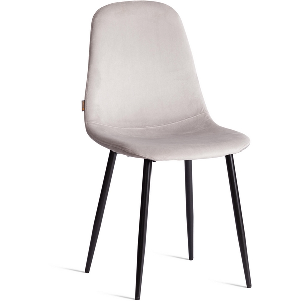 

Стул Breeze/Бриз (мод. JSC-58)/2 шт. в упаковке велюр/металл, 44х53х86см, светло-серый HLR14/черный (Комплект из 2 шт.) Tetchair 24481, 24481