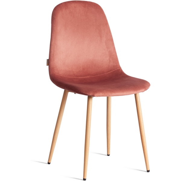 

Стул BREEZE (mod. JSC-58) / 2 шт. в упаковке Tetchair (Велюр,Металл /Коралловый) арт.24491, 24491