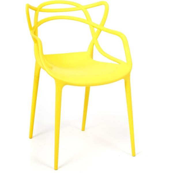 

Стул Cat Chair (mod. 028) / 1 шт. в упаковке (Пластик/Желтый) Tetchair арт.24784, Cat Chair 24784