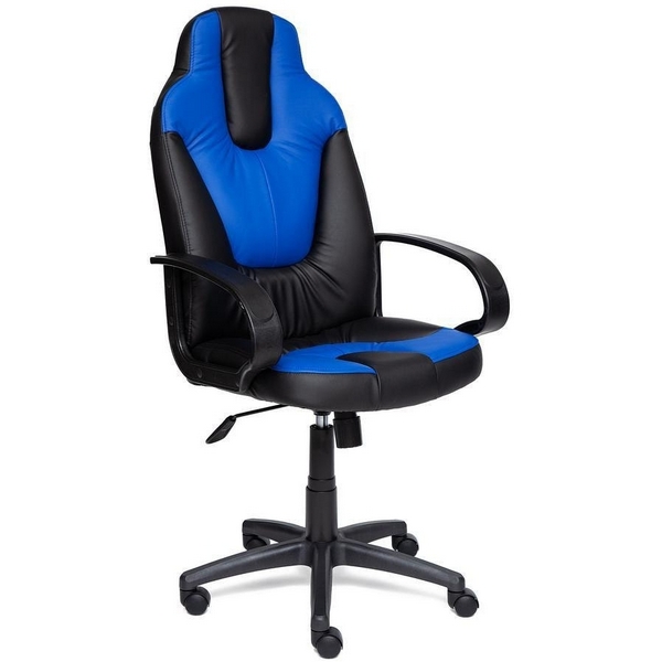 

Кресло (1) черный/синий (кож/зам) Tetchair 149 2479, 149 2479