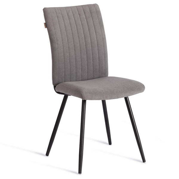 

Стул обеденный Monte Carlo Tetchair (Флок/Серый,Черный) арт.24794, 24794