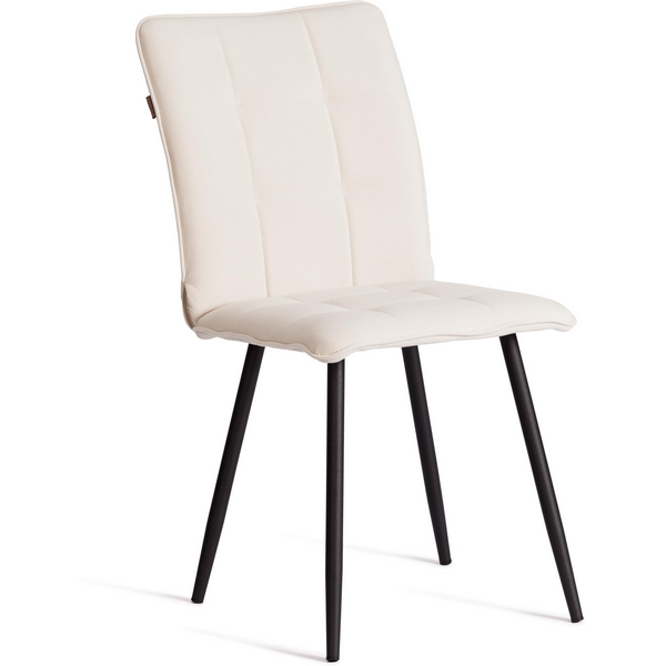 

Стул обеденный Bari Tetchair (Флок/Молочный,Черный) арт.24801, 24801