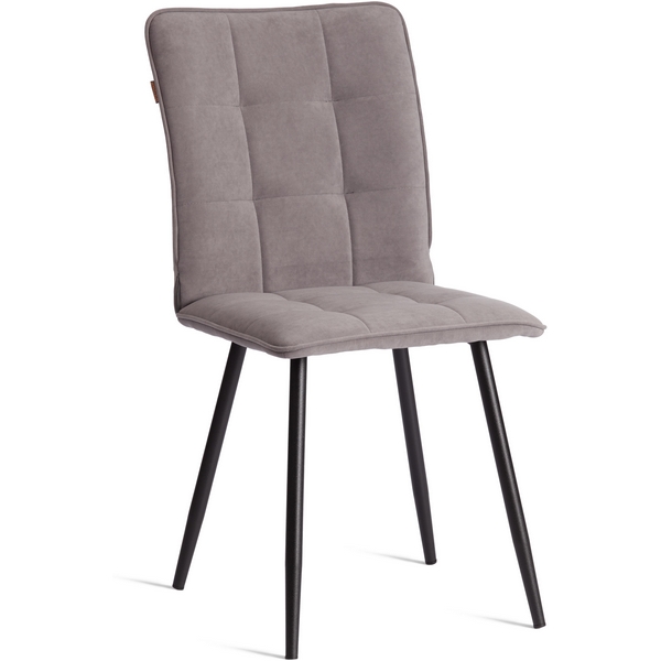

Стул обеденный Bari Tetchair (Флок/Серый,Черный) арт.24802, 24802