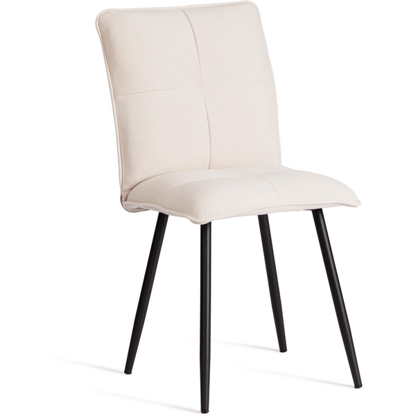 

Стул обеденный Sweet Tetchair (Флок/Молочный,Черный) арт.24815, 24815