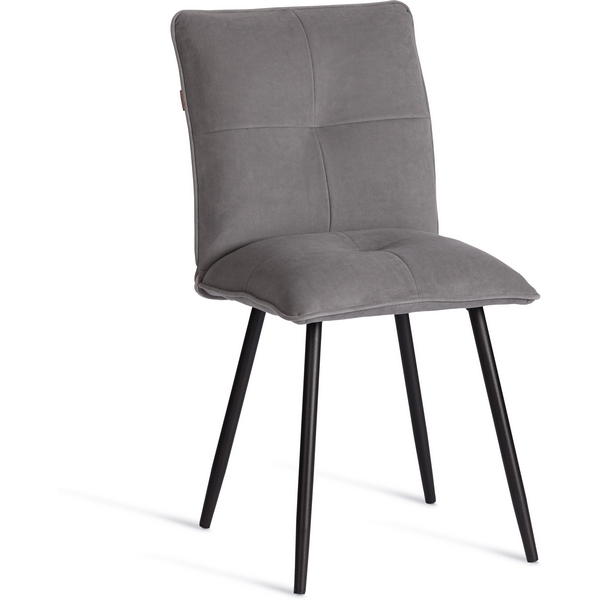 

Стул обеденный Sweet Tetchair (Флок/Серый,Черный) арт.24816, 24816