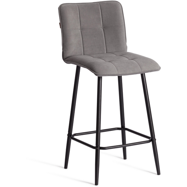 

Полубарный стул Bari/Бари Tetchair (Металл,Велюр/Серый) арт.24906, MODERN РФ 24906