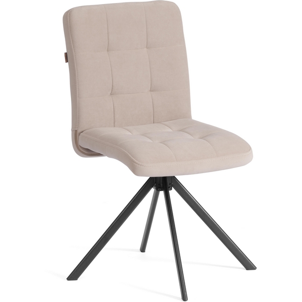 

Стул обеденный Medeo Tetchair (Металл,Велюр/Бежевый) арт.24993, MODERN РФ 24993