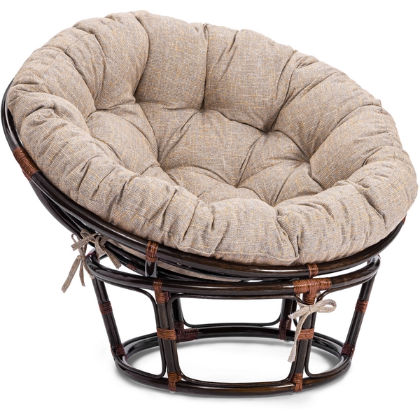 

Кресло Папасан/Papasan (23/01 W) /с подушкой и ремешками/ Tetchair 25875, Коричневый, PAPASAN 25875