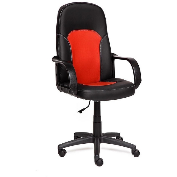 

Кресло черный/красный (кож/зам) Tetchair 2450 2956, 2450 2956