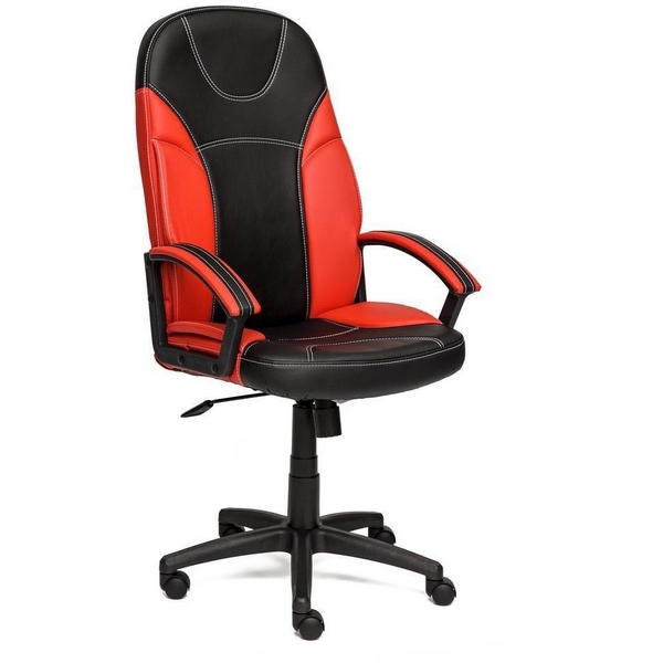 

Кресло черный/красный (кож/зам) Tetchair 2482 3499, 2482 3499