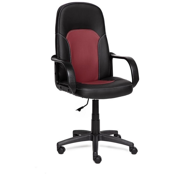 

Кресло черный/бордо (кож/зам) Tetchair 2450 8736, 2450 8736