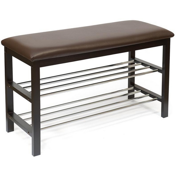

Обувница коричневый (дерево/металл/экокожа) Tetchair 8317 9378, 8317 9378