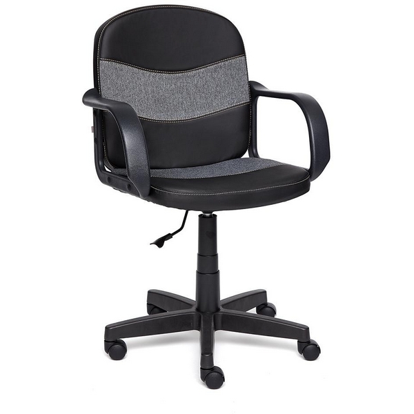 

Кресло кож/зам/ткань, черный/серый, 36-6/207 Tetchair BAGGI 9558, BAGGI 9558