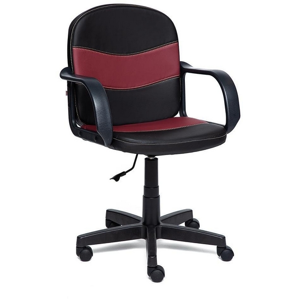 

Кресло черный/бордо (кож/зам) Tetchair 8533 9564, 8533 9564