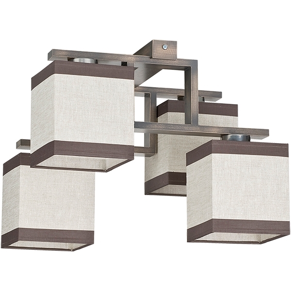 

Потолочная люстра gray TK Lighting Lea 409, Коричневый, Lea 409 Lea gray