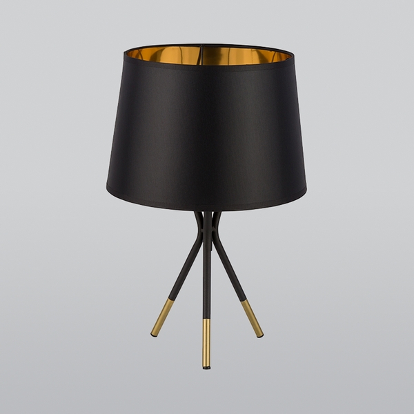 

Интерьерная настольная лампа на треноге Ivo 5196 (TK Lighting), Черный, Ivo 5196 Ivo