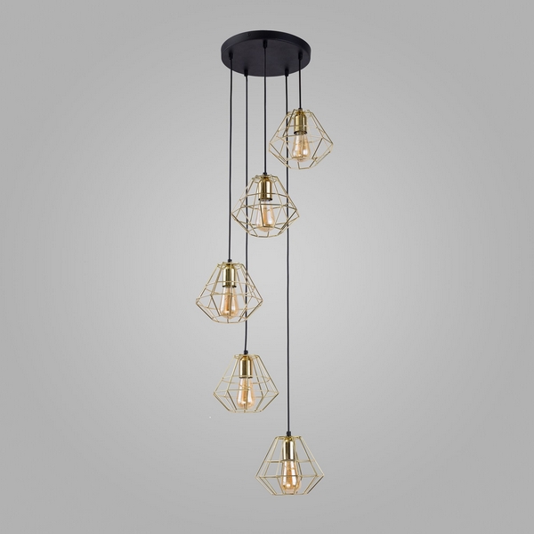 

Подвесной светильник TK Lighting 1781 Diamond Gold, Золото, Diamond Gold 1781 Diamond Gold