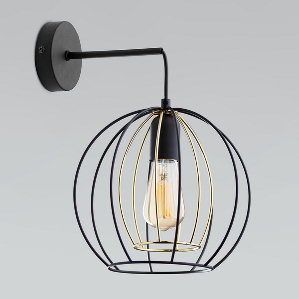 

Настенный светильник в форме клетки TK Lighting Jaula 6596, Черный, Jaula 6596 Jaula