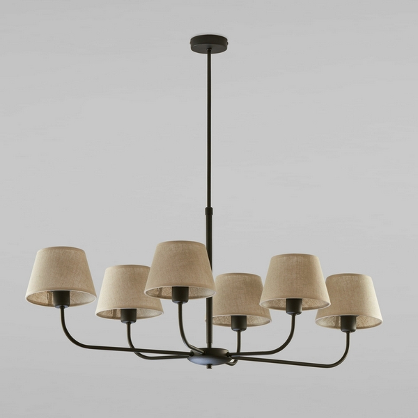 

Потолочная люстра на штанге 3999 TK Lighting Chicago, Бежевый, Chicago 3999 Chicago