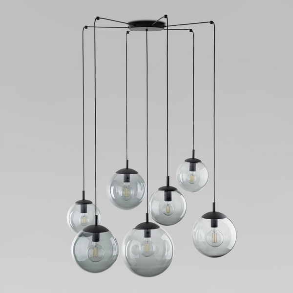 

Подвесной светильник TK Lighting Esme 5385 шарики, Дымчатый, Esme 15385 Esme