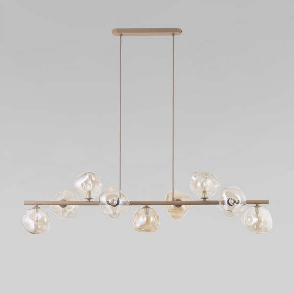 Изображение товара Подвесной светильник TK Lighting Lava Sabia 9-ламповый модерн для натяжных потолков