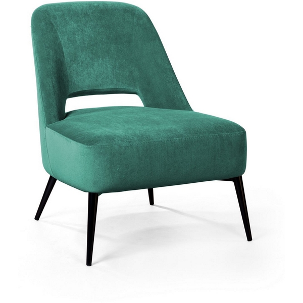 Кресло Dante, бархат зеленый 19 Top Concept
