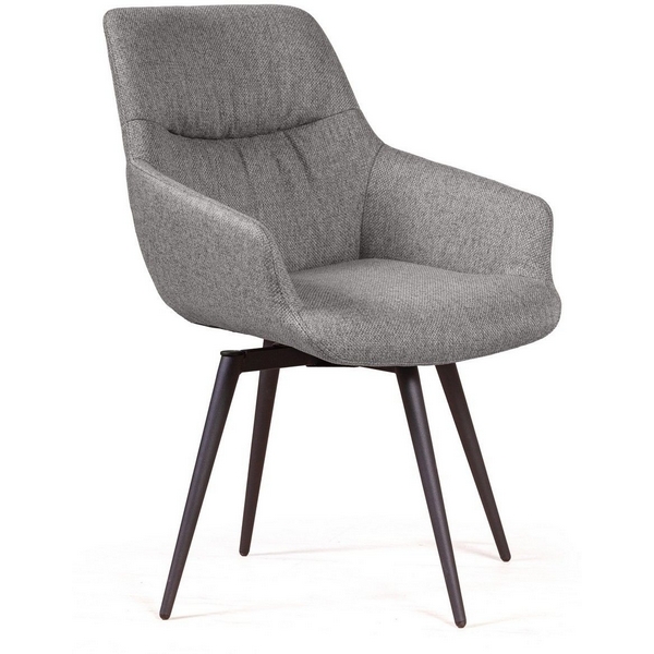 

Стул Jordan поворотный 360 градусов, рогожка Wellton 994 Top Concept арт.22051, Серый, Jordan 22051