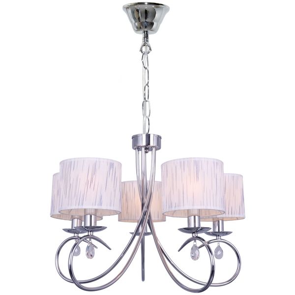 

Подвесная люстра Mercy TL1193H-05CH TopLight, Белый, Mercy TL1193H-05CH