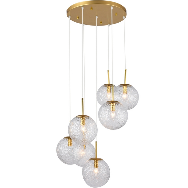 

Подвесной светильник TopLight Alyse TL1215H-07TR, Золото, Alyse TL1215H-07TR