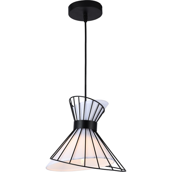 

Подвесной светильник TopLight Kathleen TL1218H-01BW, Черно-белый, Kathleen TL1218H-01BW