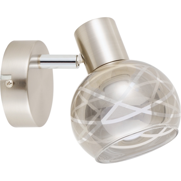 

Спот TopLight Kristal TL1236Y-01SN в форме шара, Никель, Kristal TL1236Y-01SN