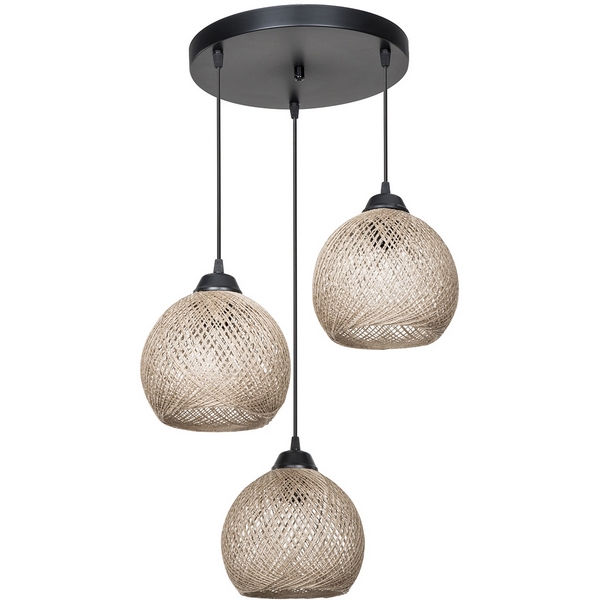 

Подвесной светильник TopLight Lizbeth TL1612R-03BG шарики, Коричневый, Lizbeth TL1612R-03BG