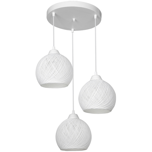 

Подвесной светильник TopLight Lizbeth TL1612R-03WH, Белый, Lizbeth TL1612R-03WH