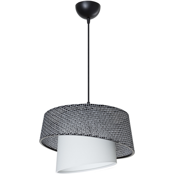

Подвесной светильник TopLight Adriana TL1621H-01GW, Черно-белый, Adriana TL1621H-01GW