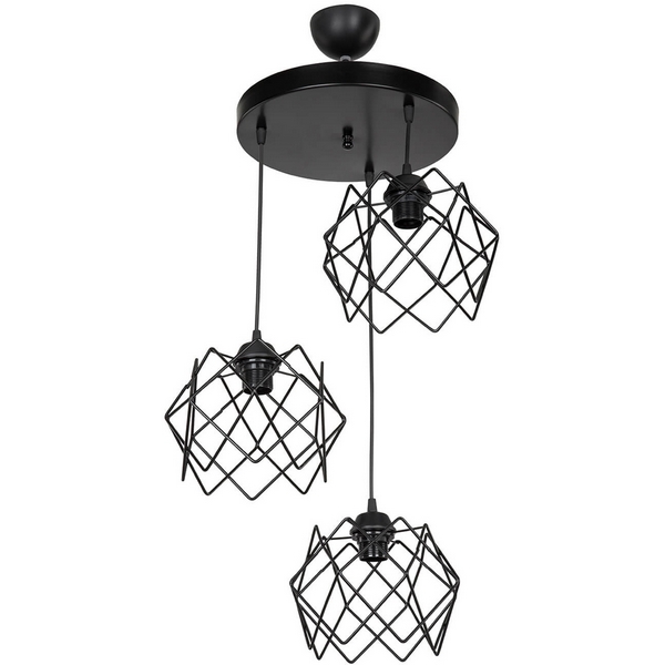 

Подвесной светильник TopLight Jayne TL1640H-03BK, Черный, Jayne TL1640H-03BK