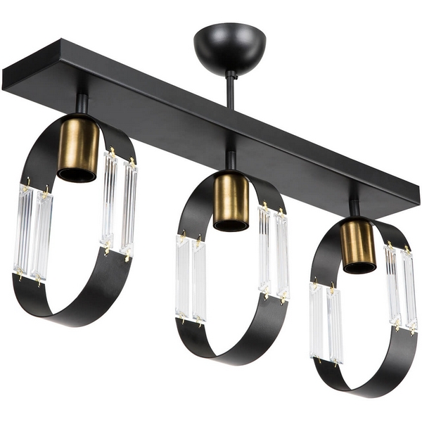 

Потолочная люстра на штанге TopLight Matilda TL1643H-03BK, Черный, Matilda TL1643H-03BK