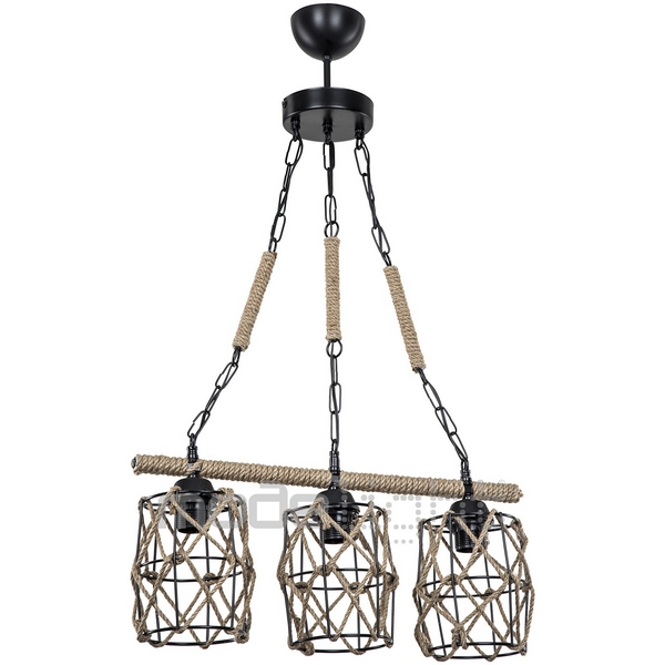 

Подвесной светильник TopLight Caryl TL1647L-03BK, Черный, Caryl TL1647L-03BK