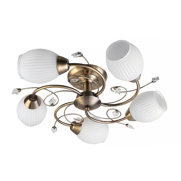 

Потолочная люстра Katrina TL3590X-05AB TopLight, Белый, Katrina TL3590X-05AB