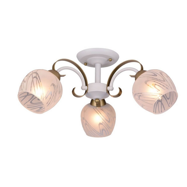 

Потолочная люстра Samantha TL3690X-03WG TopLight, Белый, Samantha TL3690X-03WG