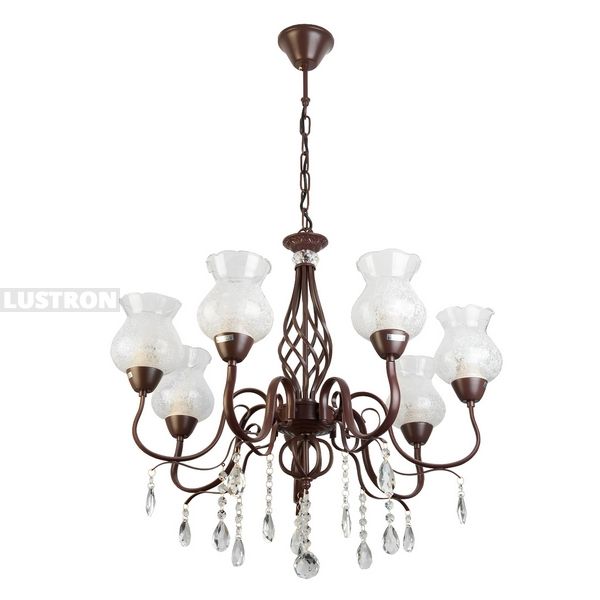 

Подвесная люстра TopLight Kelli TL5680D-07PG, Белый, Kelli TL5680D-07PG