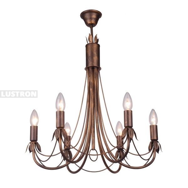 

Потолочная люстра Lucinda TL7350D-06BR TopLight, Бронза, Lucinda TL7350D-06BR