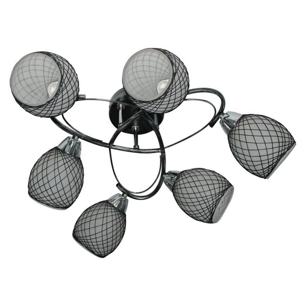 

Потолочная люстра Janelle TL7440X-06BP TopLight, Черный, Janelle TL7440X-06BP