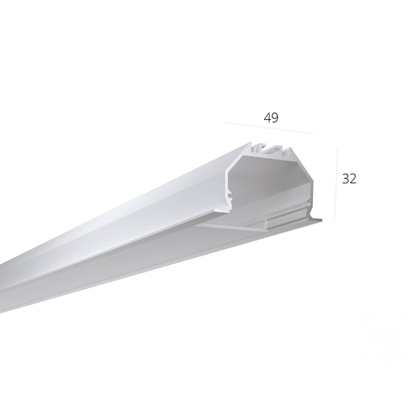 Встраиваемый профиль для светодиодной ленты 6063 0243303