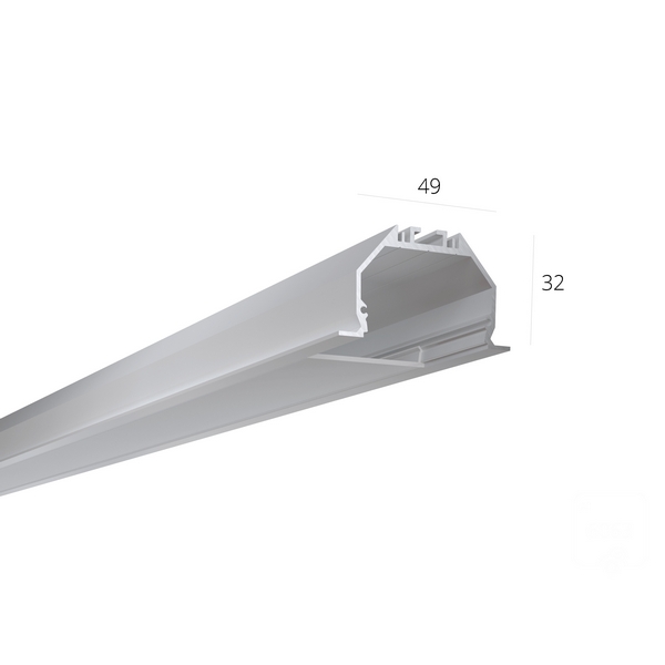 Встраиваемый профиль для светодиодной ленты 6063 0243309