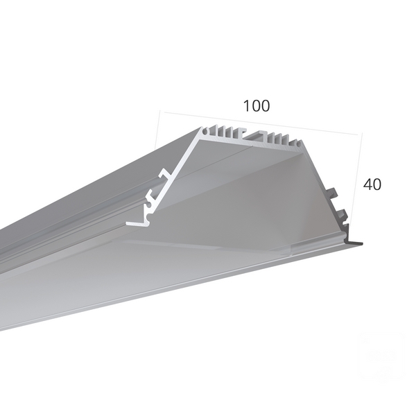 Встраиваемый профиль для светодиодной ленты 6063 0243601