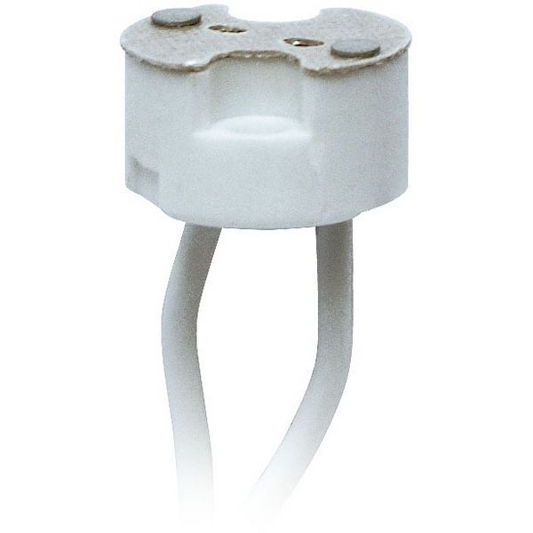 

Патрон керамический для лампы на цоколе GU4/GU5.3 Uniel ULH-GU4/GU5.3-Ceramic-15cm, ULH-GU4/GU5.3-Ceramic-15cm