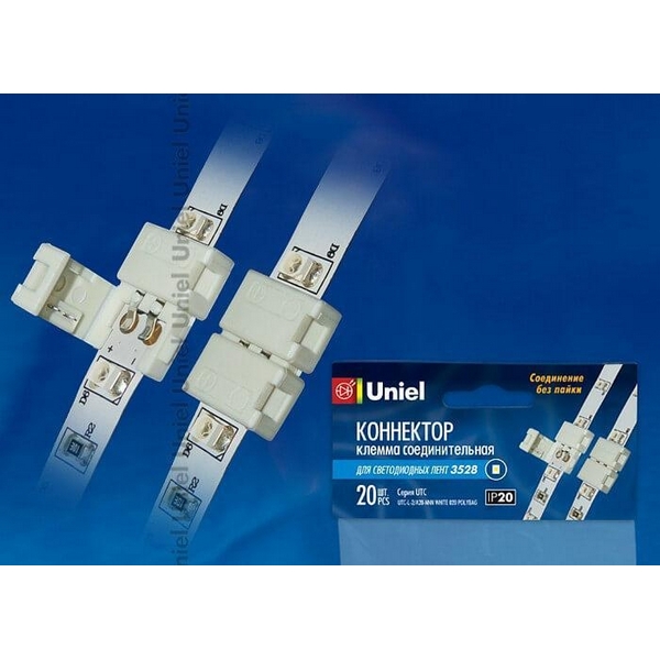 

Клемма UTC-L-2/A20-NNN 020 Polybag Uniel UTC White, Белый, UTC UTC-L-2/A20-NNN White 020 Polybag